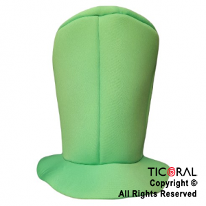 SOMBRERO GALERA FLUO LISA SIMPLE VERDE x 1